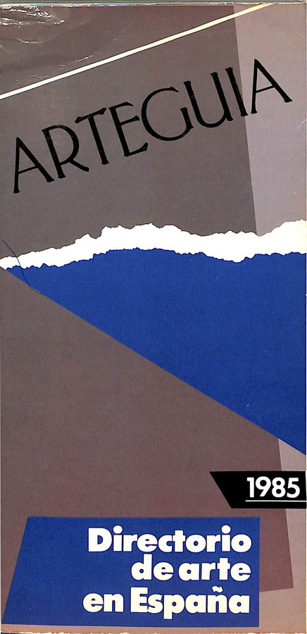 ARTEGUÍA. DIRECTORIO DE ARTE EN ESPAÑA.1985