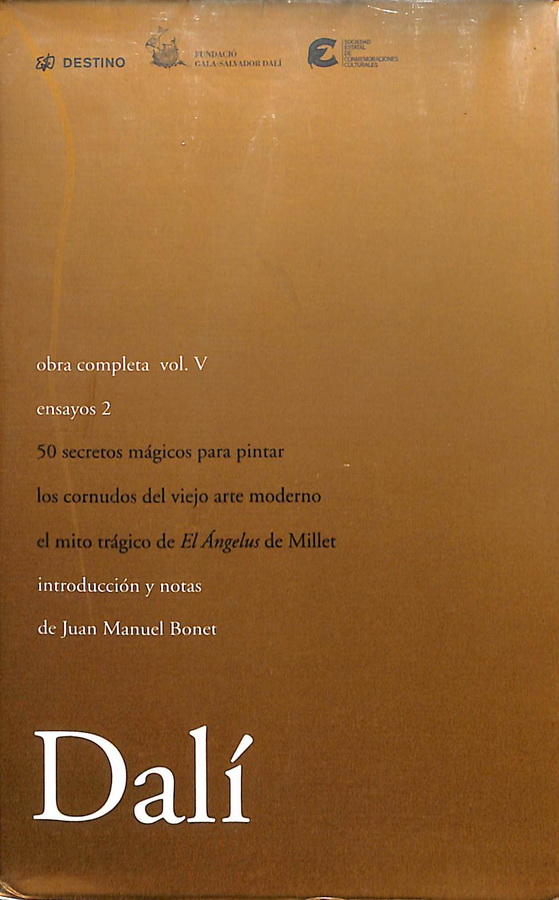 COLECCIÓN OBRA COMPLETA DE SALVADOR DALÍ. ENSAYOS 2