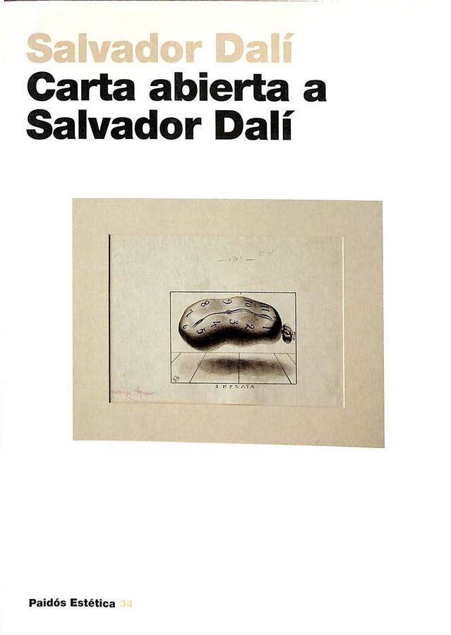 CARTA ABIERTA A SALVADOR DALÍ