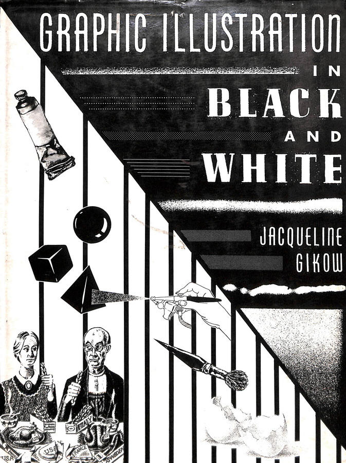 GRAPHIC ILLUSTRATION IN BLACK AND WHITE