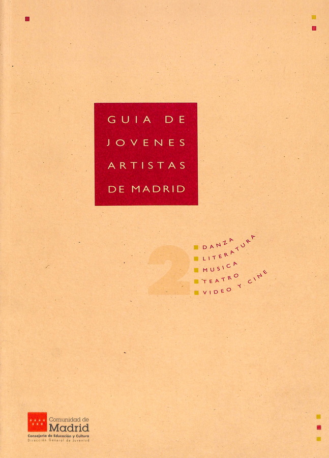 GUÍA DE JÓVENES ARTISTAS DE MADRID