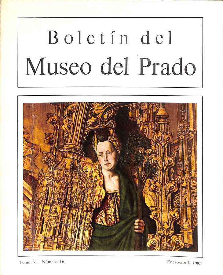 BOLETÍN DEL MUSEO DEL PRADO(ENERO-ABRIL 1985)